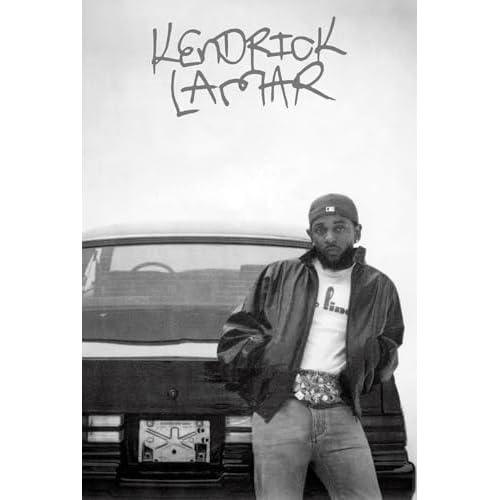 CINEMAFLIX Kendrick Lamar - GNX - Poster 24 x 36 inches - Includes Adhesive Dots - unframed