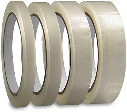 Paper Mart Cello Tape, 3/4 Inch by 72 Yards Transparent Tape with 3 Inch Core, Bulk Pack of 6 Rolls of Cellophane High-Tack Adhesive