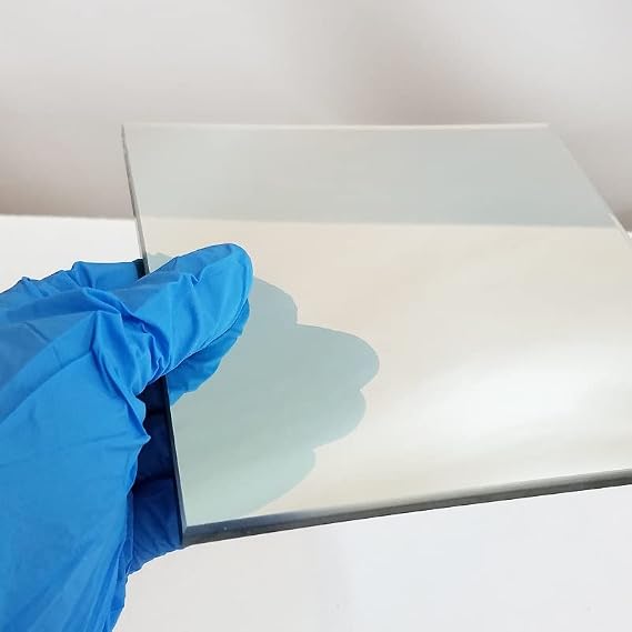 CrestGlass 3mm Two Way/See-Thru Mirror Acrylic Sheet 15 SIZES TO CHOOSE (1000mm x 1000mm)