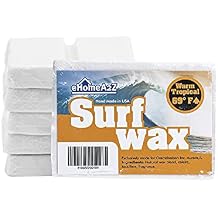 Surf Wax Warm Tropical Hot High Performance All Natural Bump Mango Scent Surfwax Surfing Surfboard Skimboard Water Sticky