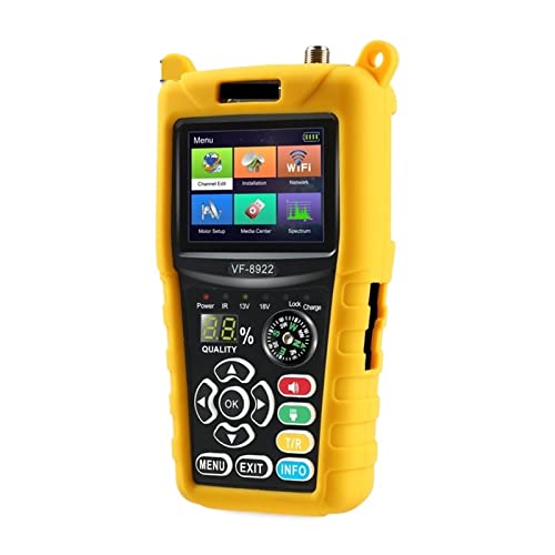 TV Signal Strength Meter, VF-8922 Satellite Finder Meter DVB-SDVB-S2 MPEG2MPEG4 TV Receiver VS VF-6800p Better Ws-6933 ST-5150,Camping Essentials