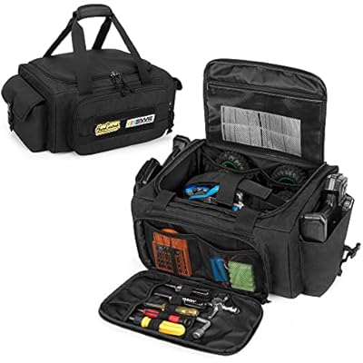 GOBUROS RC Storage Bag for 114, 116 and 118 Car, RC Carry Case with Tool pockets for Easy Storage and Transport Patent Design