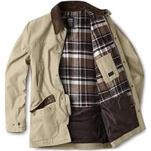CQR Men's Flannel Shirt Jacket Long Sleeve, Winter Warm Outdoor Casual Plaid Jacket Coat with Pockets