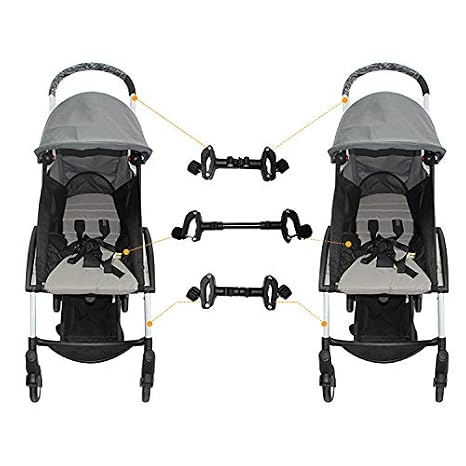 Tandem Stroller connectors, Universal Stroller Pushcair Connector Twin Stroller Connector