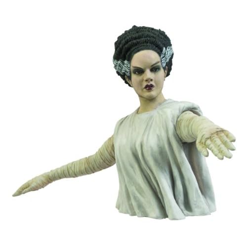 Diamond Select Toys Universal Monsters: Bride of Frankenstein Bust Bank