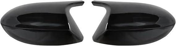 Replacement Covers Car Mirrors For BMW Z 4 Z4 E89 SDrive18i SDrive20i SDrive23i SDrive28i 30i 35 09-16 Carbon Fiber Rearview Side Mirror Cap Car Wing Mirror Cover Caps(Bright black)