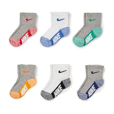 Nike Kids' 6-Pack Baby/Toddler Socks