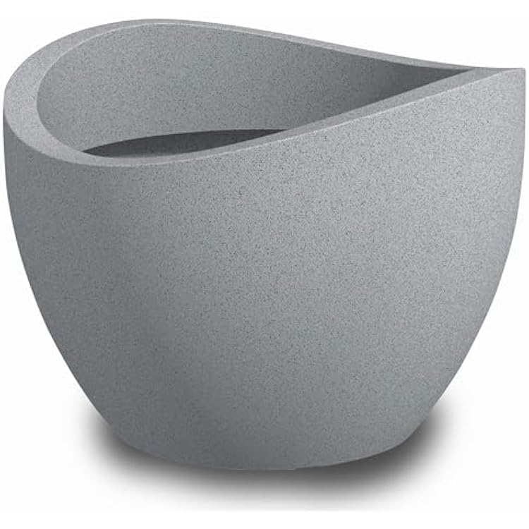 Scheurich Planter, Stony Grey, 4