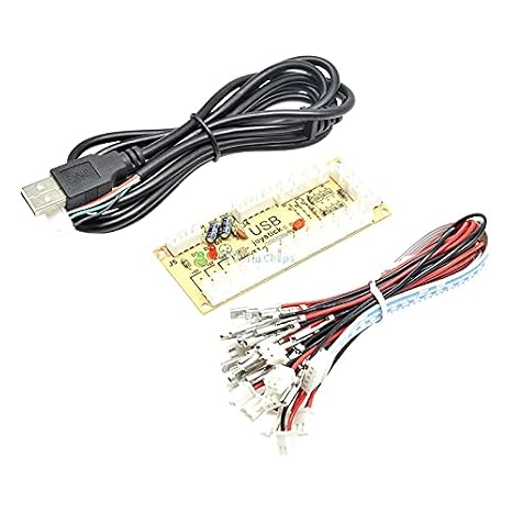 Zero Delay Arcade USB Encoder PC to Joystick and Button for MAME Fight Stick Control Circuit Board DIY Arcade Game Kit Parts