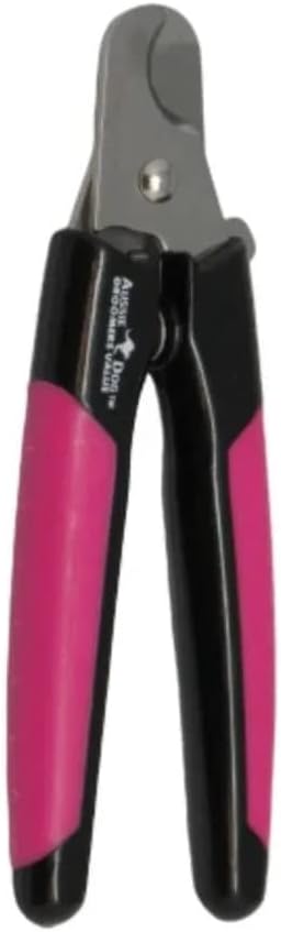 MPP Pro Dog Nail Clippers Grooming Soft Grip Handle Choose Fun Color (Fuchsia)