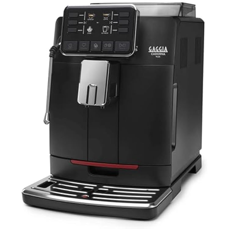 Gaggia Cadorna Barista Plus Super-Automatic Espresso Machine, Black, Medium