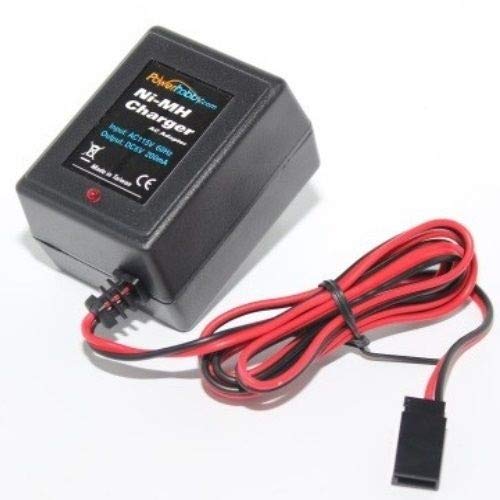 PowerHobby Overnight Receiver RX Nimh HumpFlat Pack Battery Wall Charger