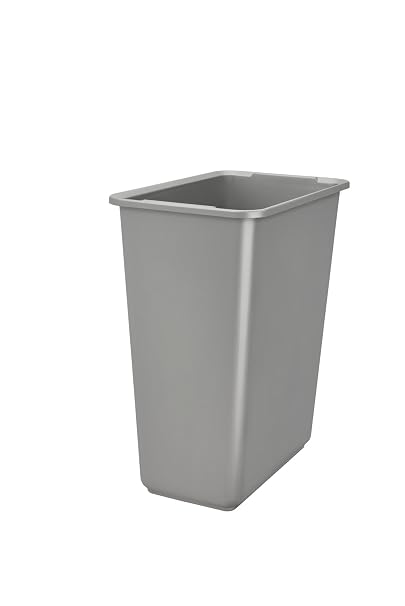 Rev-A-Shelf 30 qt. Silver Polymer Replacement Waste Container Pullouts