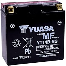 Yuasa YUAM624B4 YT14B-BS Maintenance Free AGM Battery with Acid pack