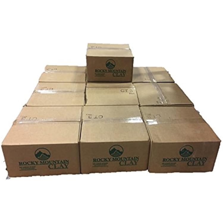 Pottery Clay - 500lb Low Fire Cone 06 White Clay - Rocky Mountain Clay CT3
