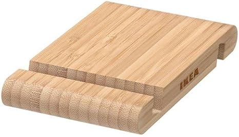 IKEA Phone/Tablet Stand, Bamboo Practical Use Feature 13*8Cm