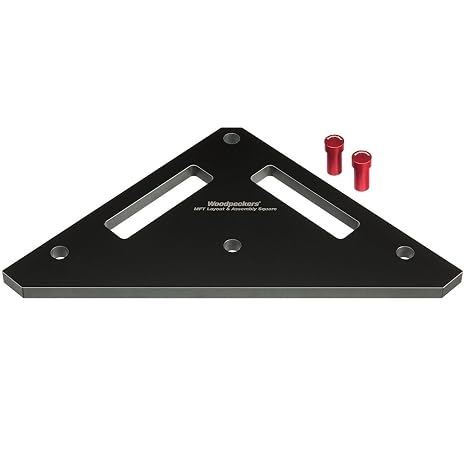 Woodpeckers MFT Layout & Assembly Square, Fits Festool MFT Table & Other MFT Table Tops, Includes 2 Positioning Dogs