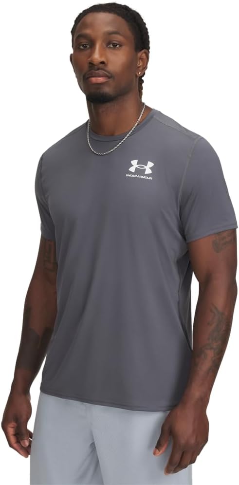 Under Armour Men's HeatGear Fitted Short Sleeve T Shirt