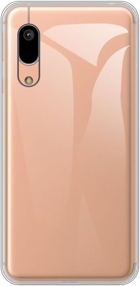 Soft Case Compatible with Sharp Aquos Sense 3 Lite, Slim Shockproof Bumper Protective Back Cover, Anti-Scratch Flexible Shell, Grip-Friendly(Clear)