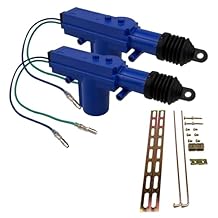 Orion Car Audio DLA12 Universal High Power 2-Wire Door Lock Actuator - 12 Volt Motor, Heavy Duty Durable Complete Power Door Lock Installation Kit (2-Pack)