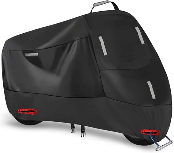 Motorcycle Cover for Sym Jet 14 125,Custom Fit Motorbike Covers,Oxford Fabric Durable Moped Cover,All Season Travel Storage Accessories