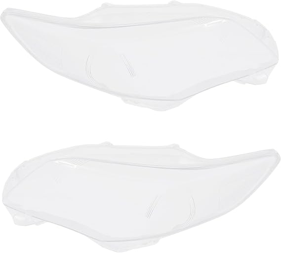 A Pair of Front Headlight Covers for Toyota Corolla 2011 2012 2013 Left Driver and Right Passenger Side Headlight Covers Headlamp Lens Covers