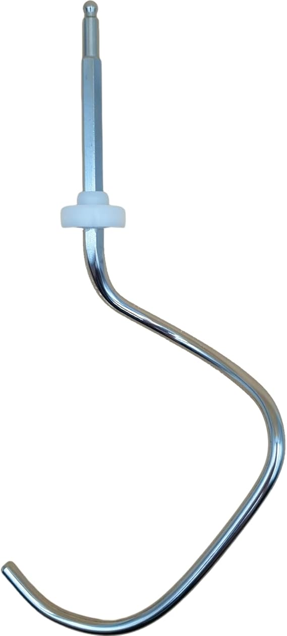 S-Dough Hook 00080060 Compatible with Bosch MUM4 ProfiMixx 44 S-shaped stainless steel dough hook 190mm long; compatible with MUM4405 MUM4427 and ProfiMixx 44 46 and 47.