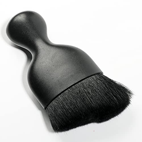 AOCISKA Car Interior Detailing Brush,Soft Bristle Cleaning Brush Car Detailing Brush Dusting Brush,Car Interior Cleaning Tool,Auto Detail Brush Car Dash Duster Brush Black