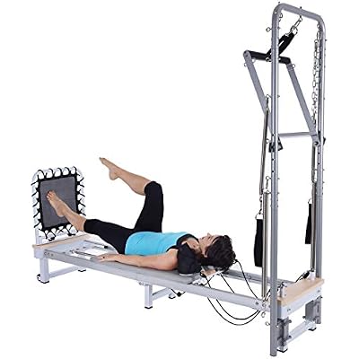 AeroPilates Precision Series Reformer 610 with Optional Cadillac Reformer 610 with Cadillac