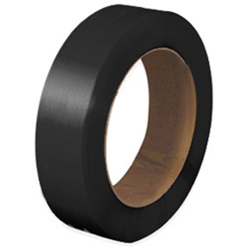 PolyPRO Strap - Poly Hand Grade Black - 16 X 6 Core - 12 X 7200.026 Thickness, 450 lbs Tensile 1 Coil - CWC-178060