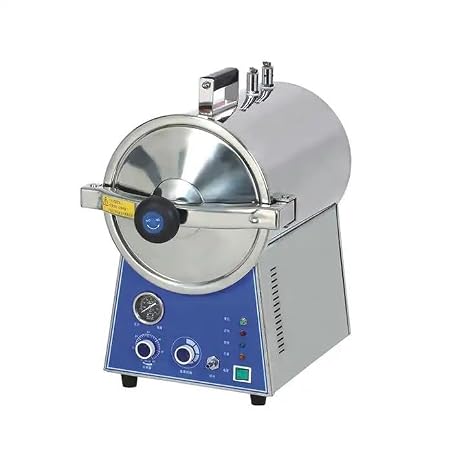24L Table Top Multi Function Cylindrical Pressure Steam Sterilizer Autoclave TM-T24J