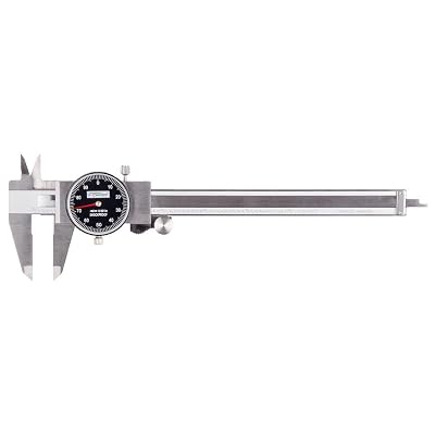 Fowler 52-008-005-0 Black Face Dial Caliper with 0-6 Measuring Range