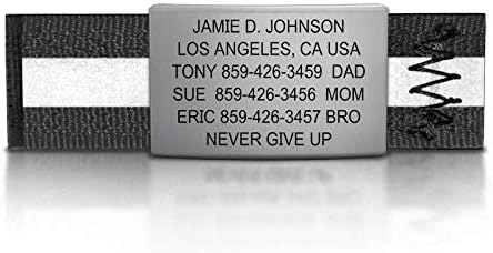 ROAD iD Shoe ID Stainless Steel Emergency Shoe Tag for Runners & Athletes