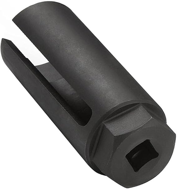 Oxygen Sensor Socket with Side Wire Cutout 3/8-Inch Drive by 7/8-Inch fits All Vehicle O2 Removal and Installation Offset Oxygen Sensor Socket(22mm)