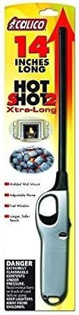 2 Pack - Calico XL Candle Lighter-Silver Color