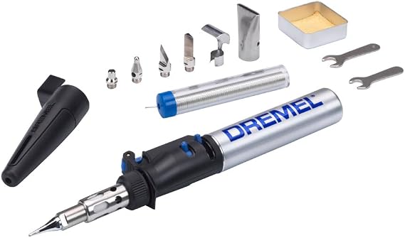 Dremel VersaTip Precision Butane Torch, Cordless Soldering Iron (2000-7)