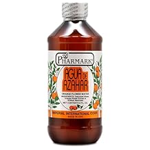 Pharmark Orange Flower Blossom Water - Natural Alcohol-Free Facial Toner & Hydrating Neroli Mist for Sensitive Skin - Soothing Botanical Astringent - 8.5 fl oz (250ml)