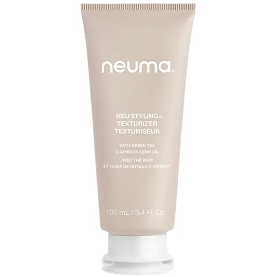 Neuma Neu Styling Hair Texturizer Creme, 3.4 Fl. Oz. Hair Texture Cream with Persimmon Scent