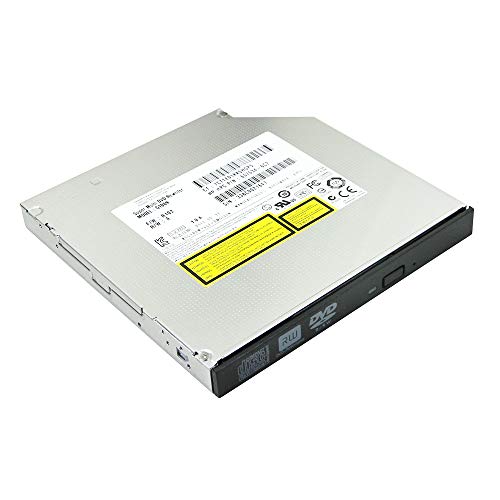New Laptop Internal 12.7mm SATA Tray-Loading Optical Drive, for HL-DT-ST HP DVDRAM GT80N GT50N GT34N GT30N, Double Layer 8X DVD-RRW DL Burner 24X CD-R Writer Replacement Part