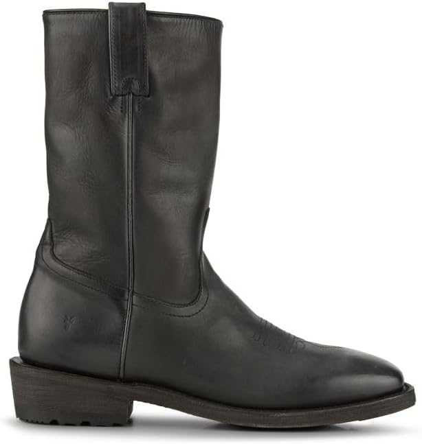 Frye Men's Nash Roper Square Toe Pull On Leather Western Style Boot