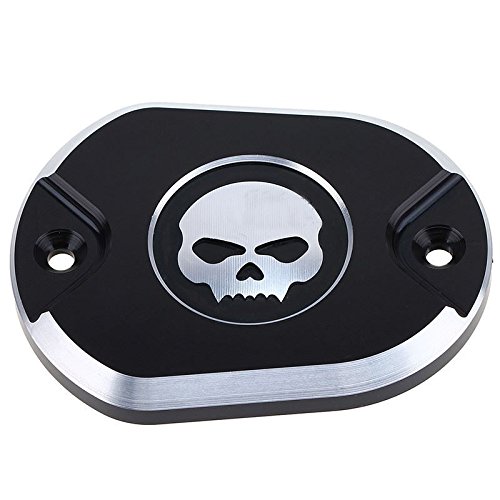 Front Brake Cylinder Fluid Reservoir Cap for Harley Davidson 883 1200 2007-2015