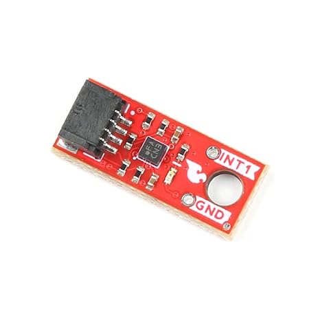 SparkFun Micro Triple Axis Accelerometer Breakout - BMA400 (Qwiic) 3-axis Acceleration Sensor, Ultra-Low-Power Applications, Full Scale Acceleration, Board Dimensions: (inches) 0.75 x 0.30