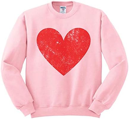 Vintage Heart Graphic Sweatshirt Unisex