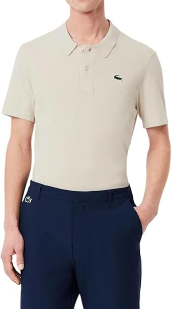 Lacoste Mens Short Sleeved Polo Collar Golf Sweater