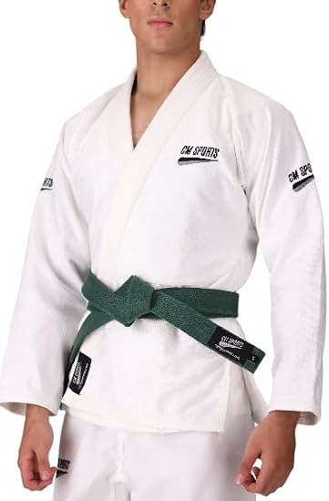 Premium Jiu-Jitsu Gi for Men– Lightweight 450 GSM Pearl-Weave BJJ Kimono, Durable Training & Competition Martial Arts Uniform, Mens BJJ Gi Set with Ripstop Pants