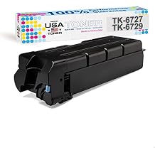 MADE IN USA TONER Compatible Replacement for Kyocera TK-6727, Copystar TK-6729, 7002i, 7003i, 8002i, 8003i, 9002i (Black, 1 Cartridge)