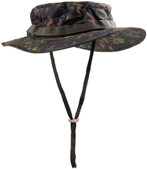 Mil-Tec Men's Teesar Boonie Flecktarn Camo Medium