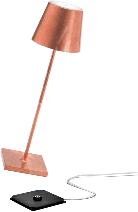 Zafferano Poldina PRO Table Lamp Copper Leaf