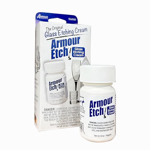 Armour Etch Etching Cream for Glass and Mirrors Pkg1