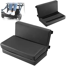 BALAPET Adjustable Wheelchair Leg Rest, High Density Foam Wheelchair Foot Support, Extender Calf Elevated Pad, Soft and Comfortable Leg Cushion Protector for Home Hospital(Black)
